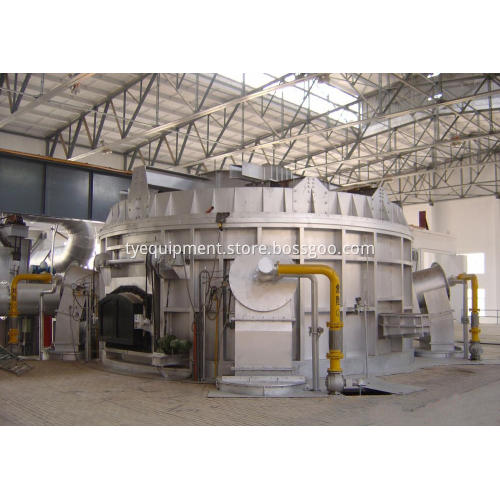Aluminium scrap remelting furnace